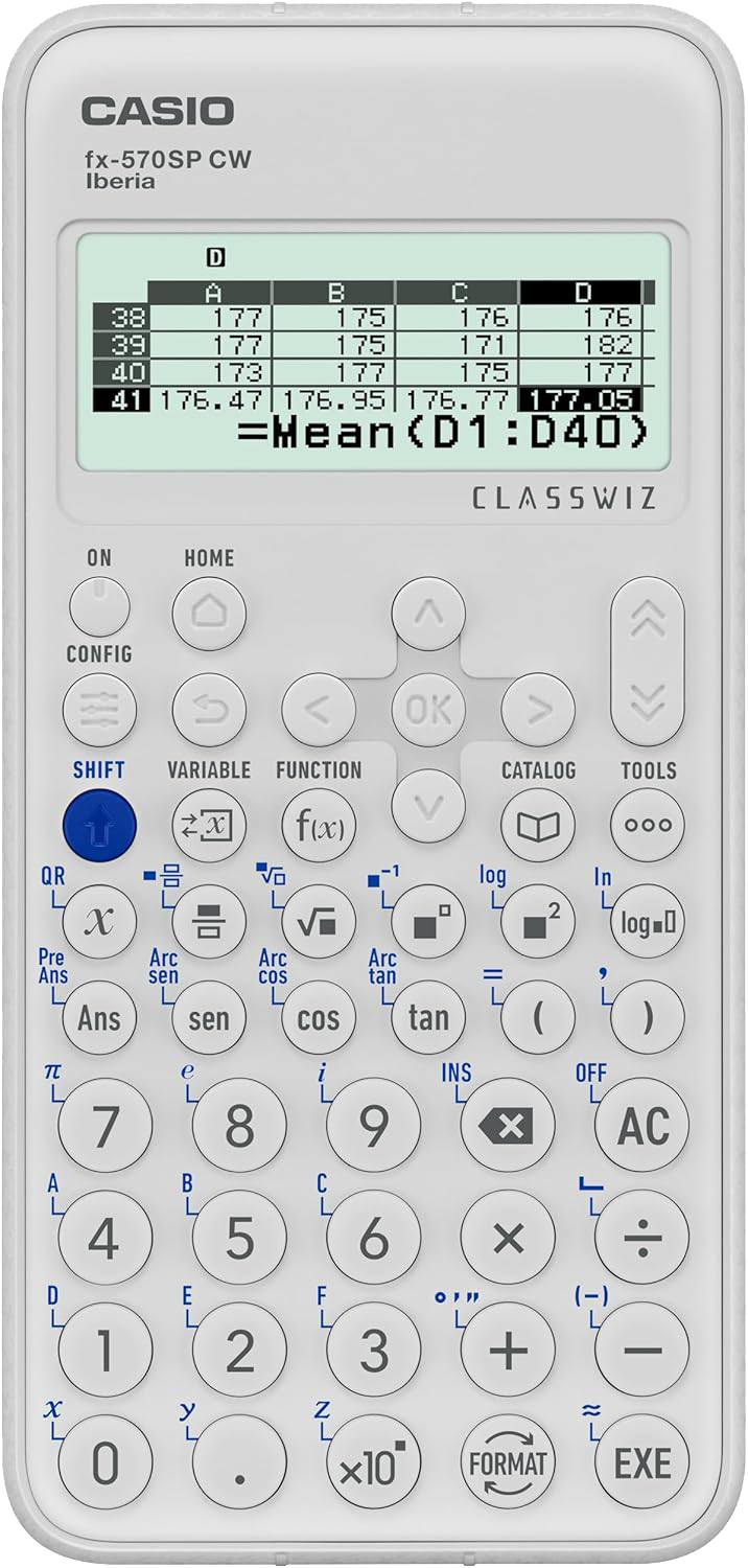Calculadora Casio FX-570SPCW