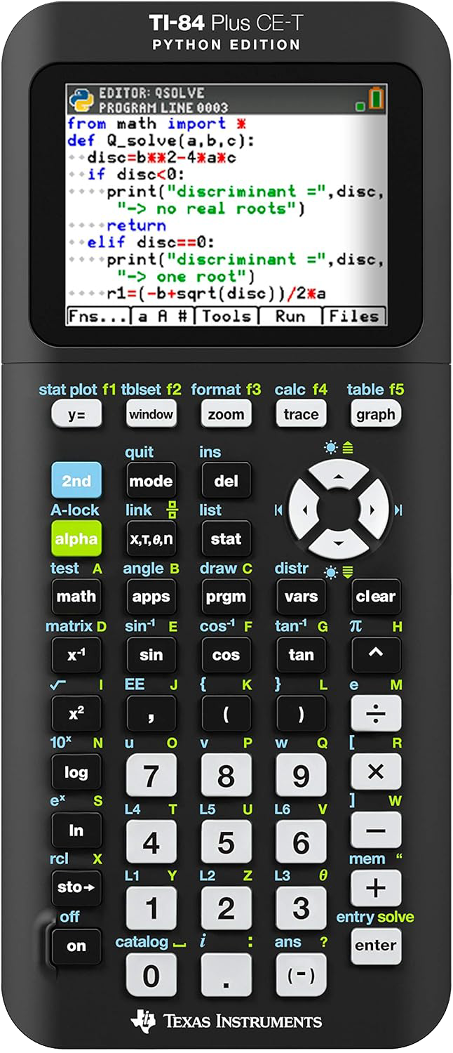 Calculadora Texas TI-84 Plus CE-T